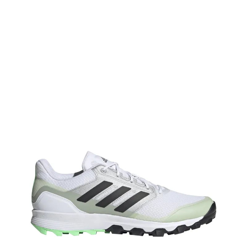 Adidas Flexcloud 2.1 Hockey Shoes - White (2023/24) - Image 3