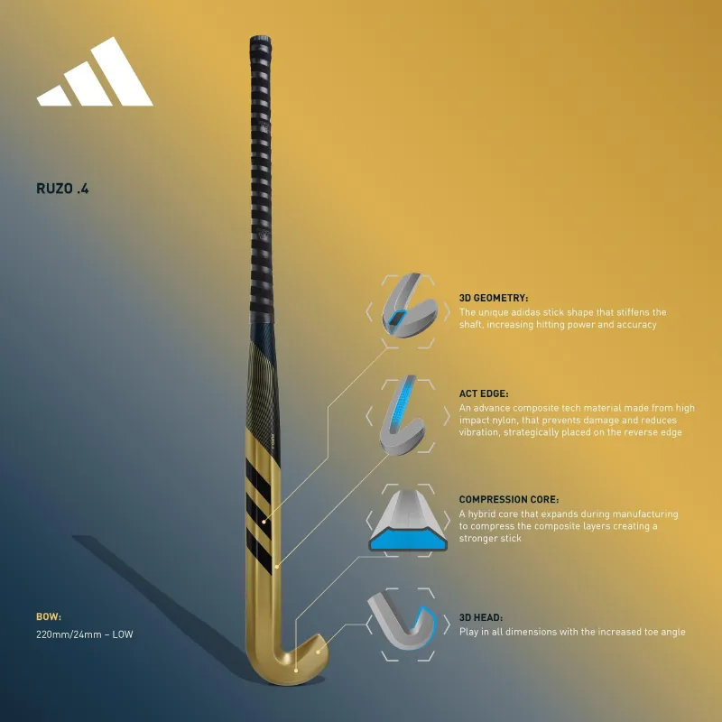 Adidas Ruzo .4 Hockey Stick (2023/24) - Image 2