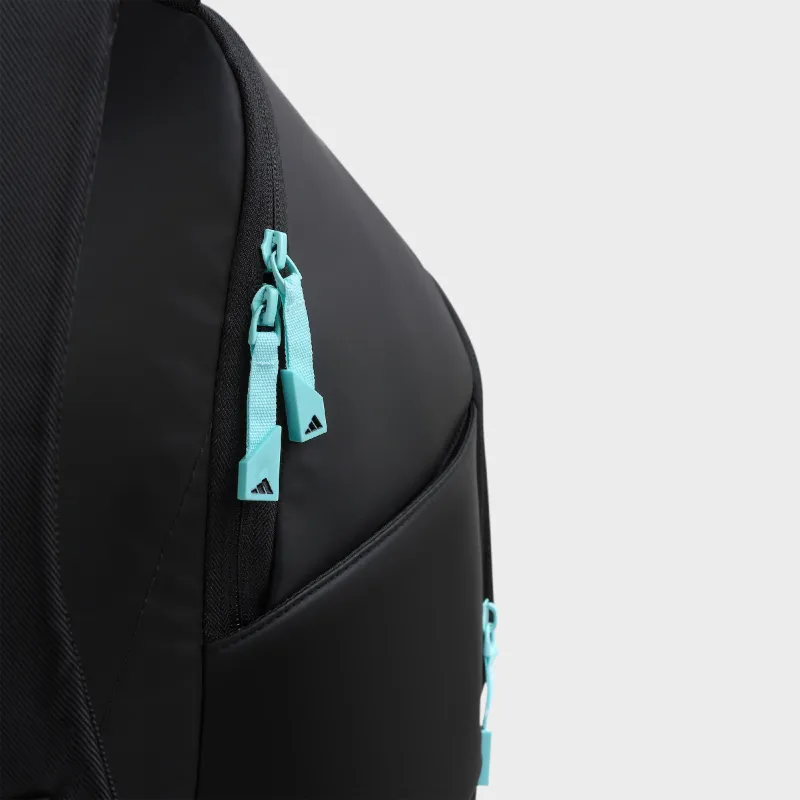 Adidas VS .6 Hockey Backpack - Black/Aqua (2023/24) - Image 3