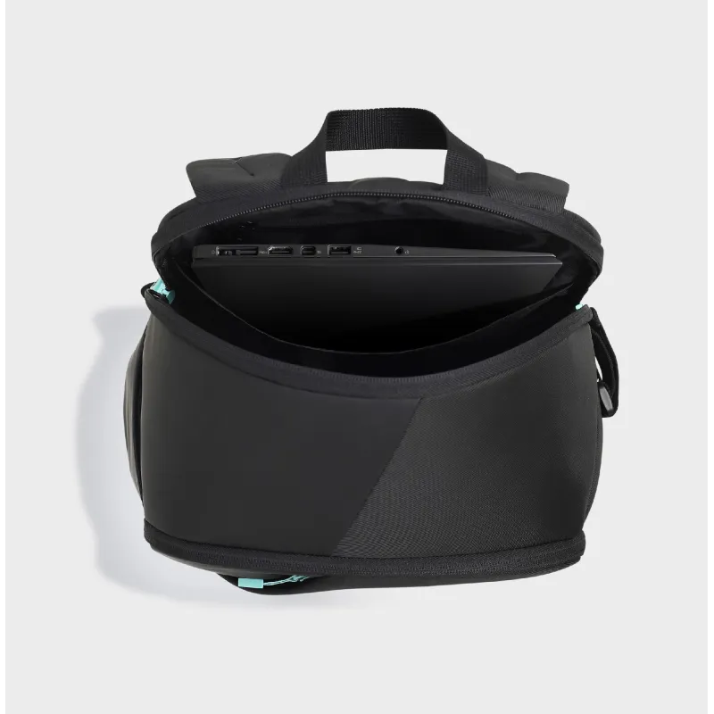 Adidas VS .6 Hockey Backpack - Black/Aqua (2023/24) - Image 5