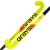 Grays GX 1000 Ultrabow Junior Hockey Stick - Fluo Yellow (2022/23)
