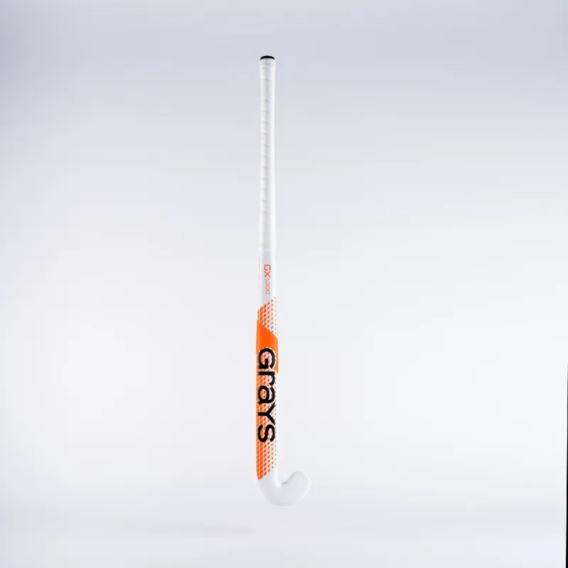 Grays GX1000 Ultrabow Hockey Stick - White/Orange (2023/24) - Image 4
