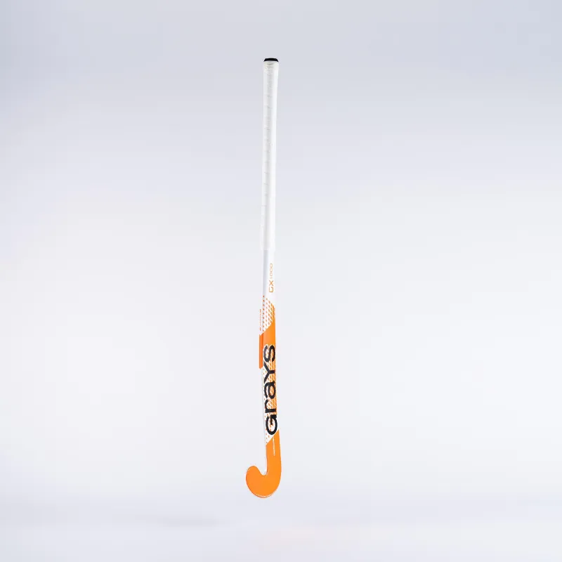 Grays GX1000 Ultrabow Hockey Stick - White/Orange (2023/24) - Image 5