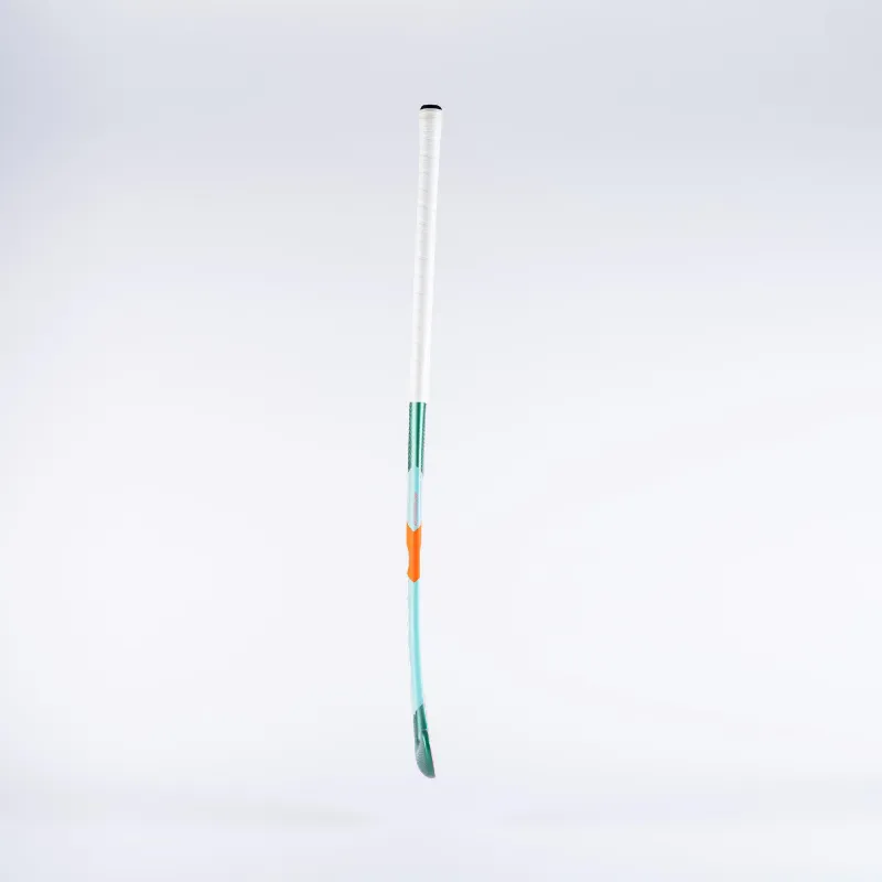Grays GX2000 Dynabow Hockey Stick - Mint/Coral (2023/24) - Image 2