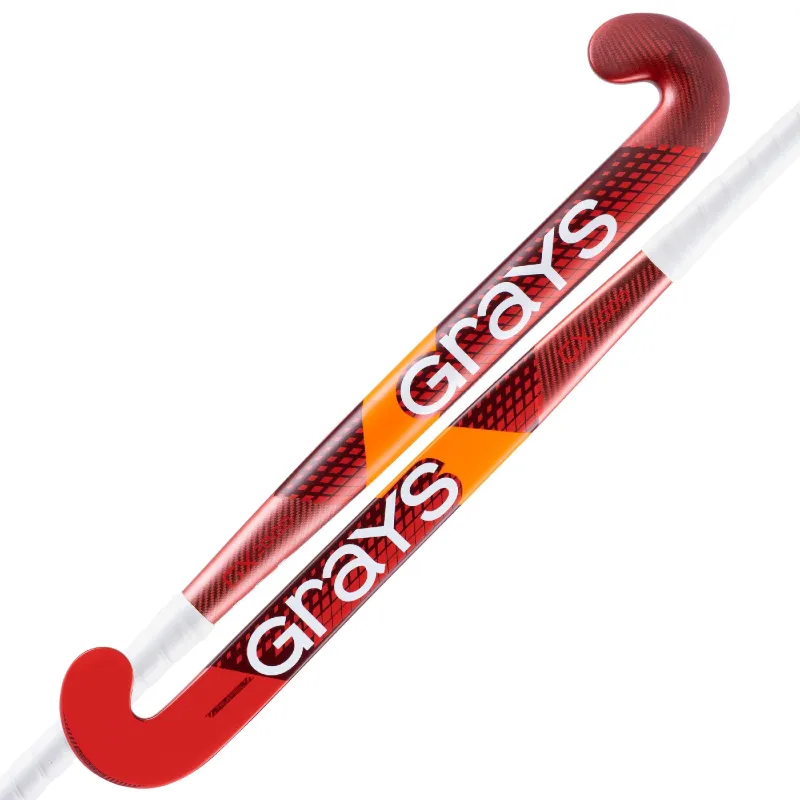 Grays GX2000 Dynabow Junior Hockey Stick - Red (2023/24)