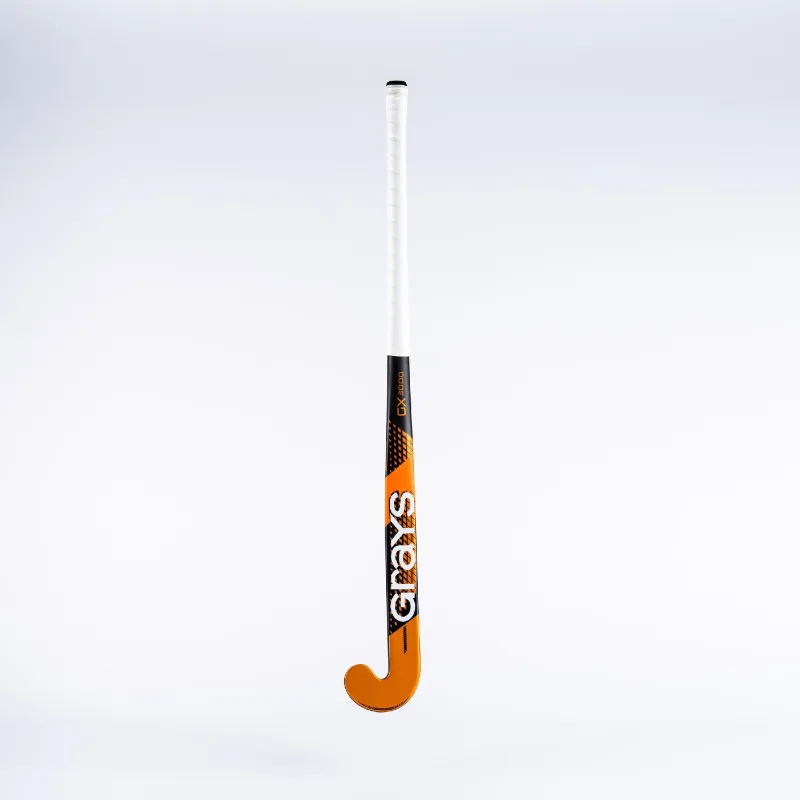 Grays GX3000 Ultrabow Junior Hockey Stick - Black/Orange (2023/24) - Image 3