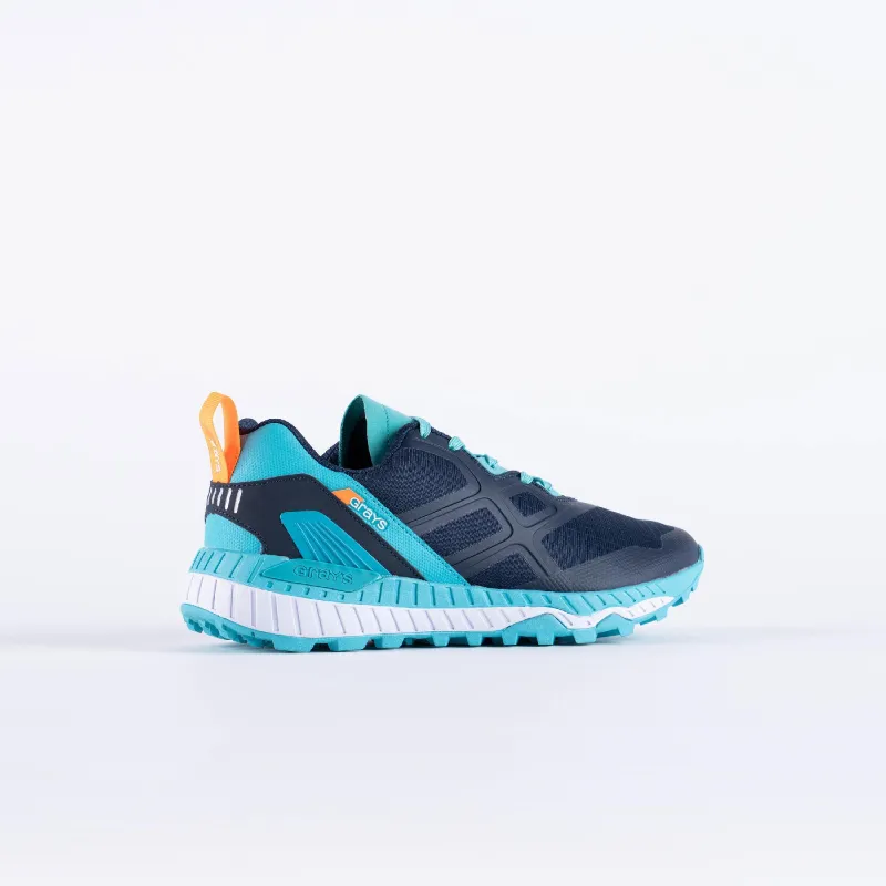 Grays Raid Junior Hockey Shoes - Navy/Teal (2023/24) - Image 6