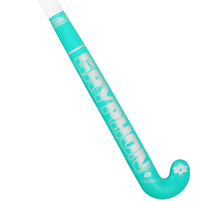 Gryphon Chrome Cobra GXXII Hockey Stick - Teal (2022/23) - Image 3