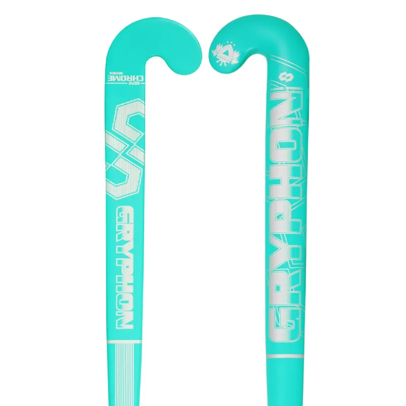 Gryphon Chrome Cobra GXXII Hockey Stick - Teal (2022/23)
