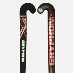 Gryphon Taboo Striker GXXI Pro 21 Hockey Stick - Black/Coral (2021/22)