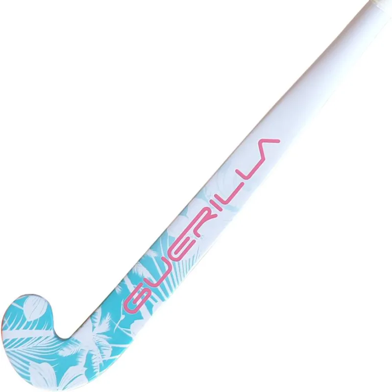 Guerilla Silverback C20 Low Bend Hockey Stick - White (2021/22) - Image 2