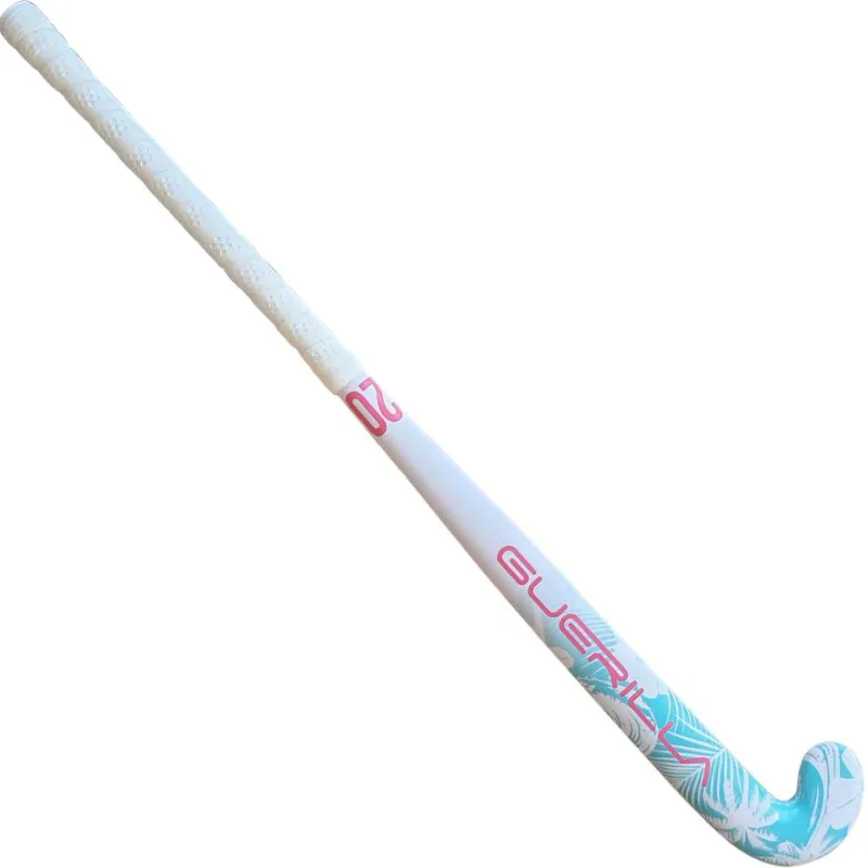 Guerilla Silverback C20 Low Bend Hockey Stick - White (2021/22) - Image 3