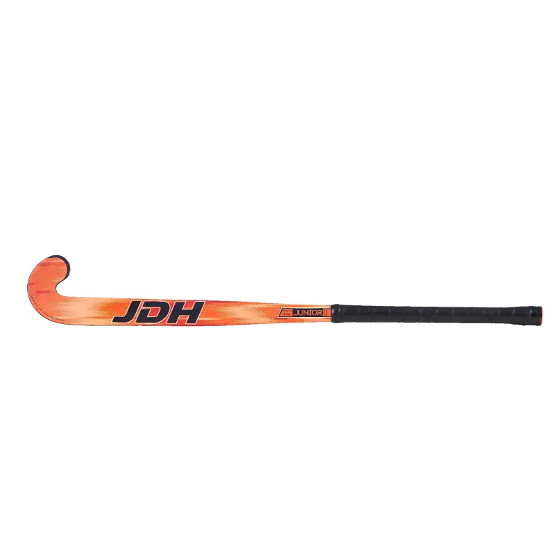 JDH Junior Mid Bow Junior Hockey Stick - Orange (2022/23) - Image 2