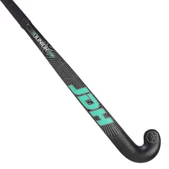 JDH Junior Mid Bow Junior Hockey Stick - Teal (2021/22)