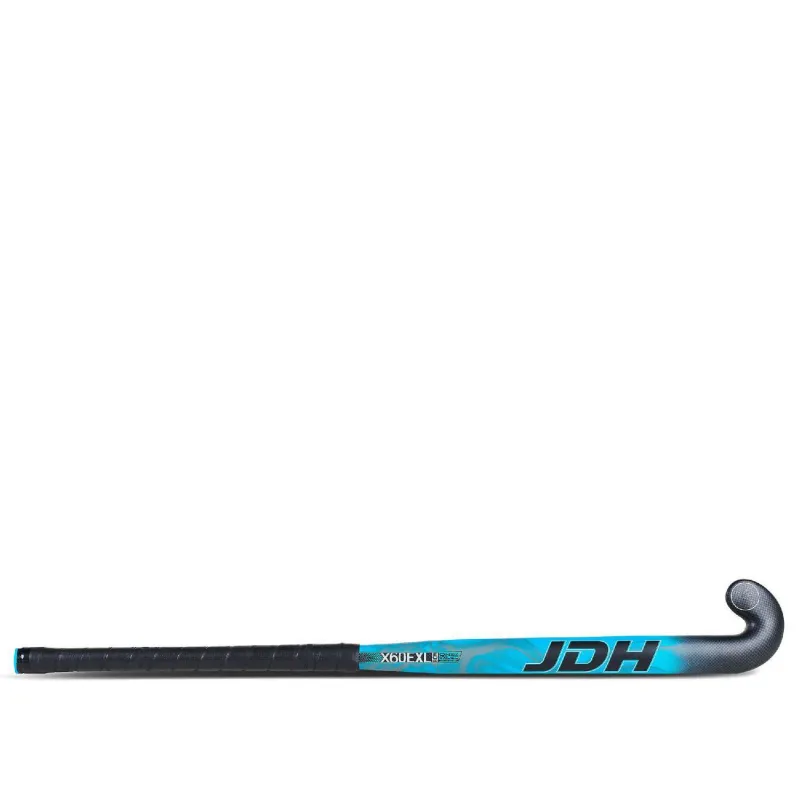 JDH X60TT Extra Low Bow Hockey Stick - Blue (2021/22) - Image 2