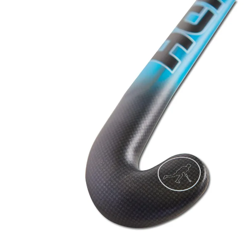 JDH X60TT Extra Low Bow Hockey Stick - Blue (2021/22) - Image 5