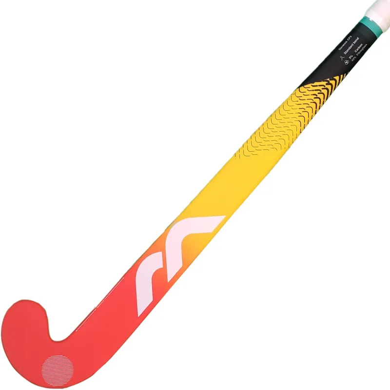 Mercian Genesis CF5 Pro Hockey Stick - Red/Yellow (2023/24) - Image 2