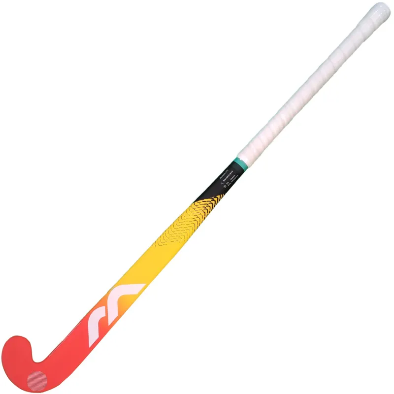 Mercian Genesis CF5 Pro Hockey Stick - Red/Yellow (2023/24) - Image 4