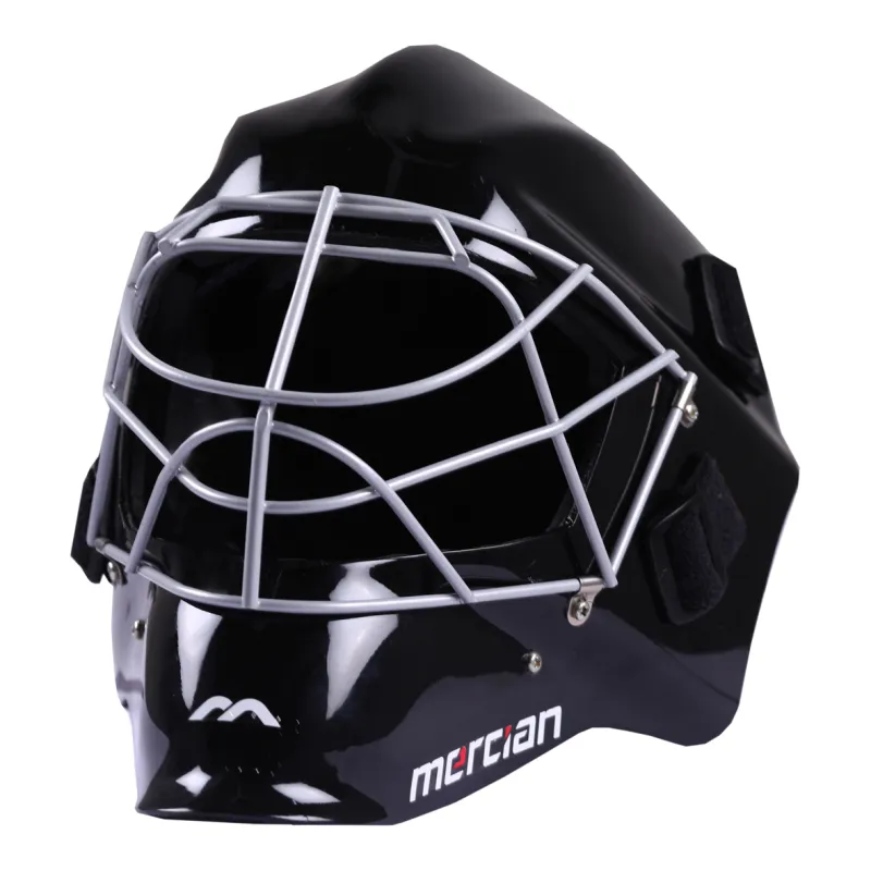 Mercian Genesis Junior Goalie Helmet - Black (2022/23) - Image 4