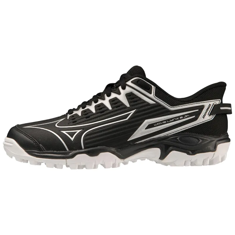 Mizuno Wave Lynx 2 Junior Hockey Shoes - Black (2023/24)