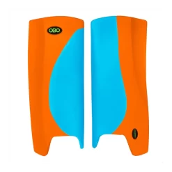 OBO Robo Hi-Rebound Legguards - Peron Blue/Orange