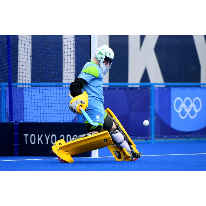 OBO Robo Hi-Rebound PLUS Legguards - Red - Image 2