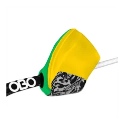 OBO Robo Hi-Rebound Right Hand Protector - Yellow/Green