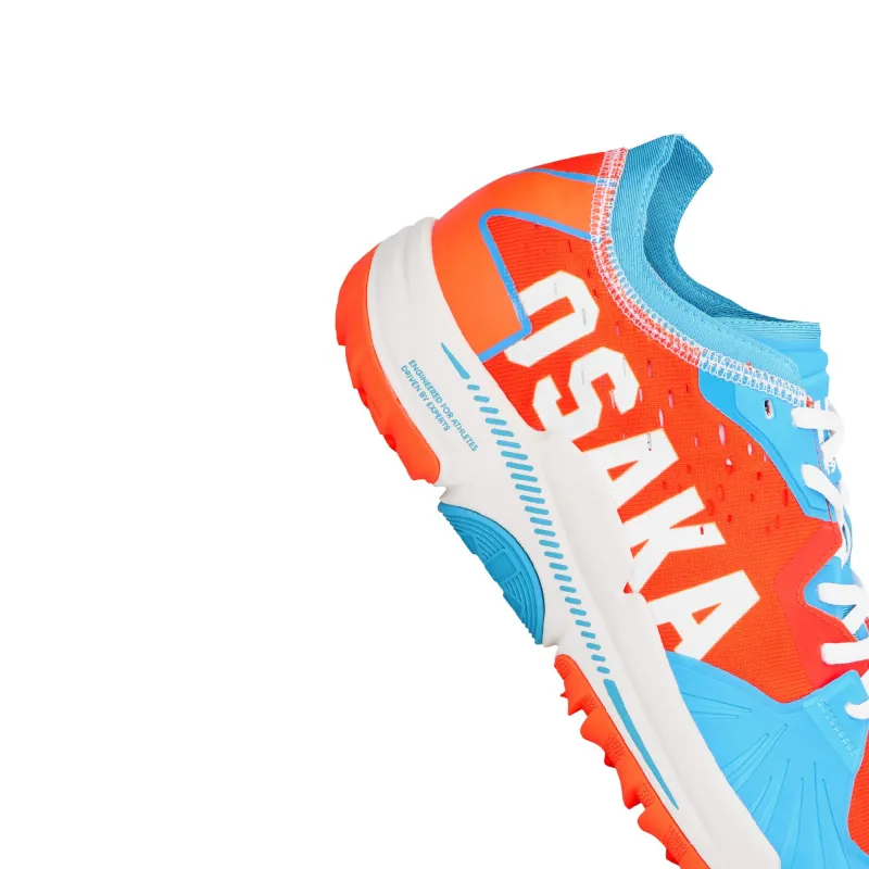Osaka IDO MK1 Hockey Shoes - Orange/Blue (2023) - Image 2