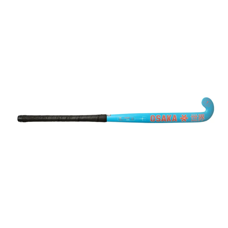 Osaka Indoor Vision 10 Low Bow Hockey Stick - Blue/Orange (2023) - Image 4
