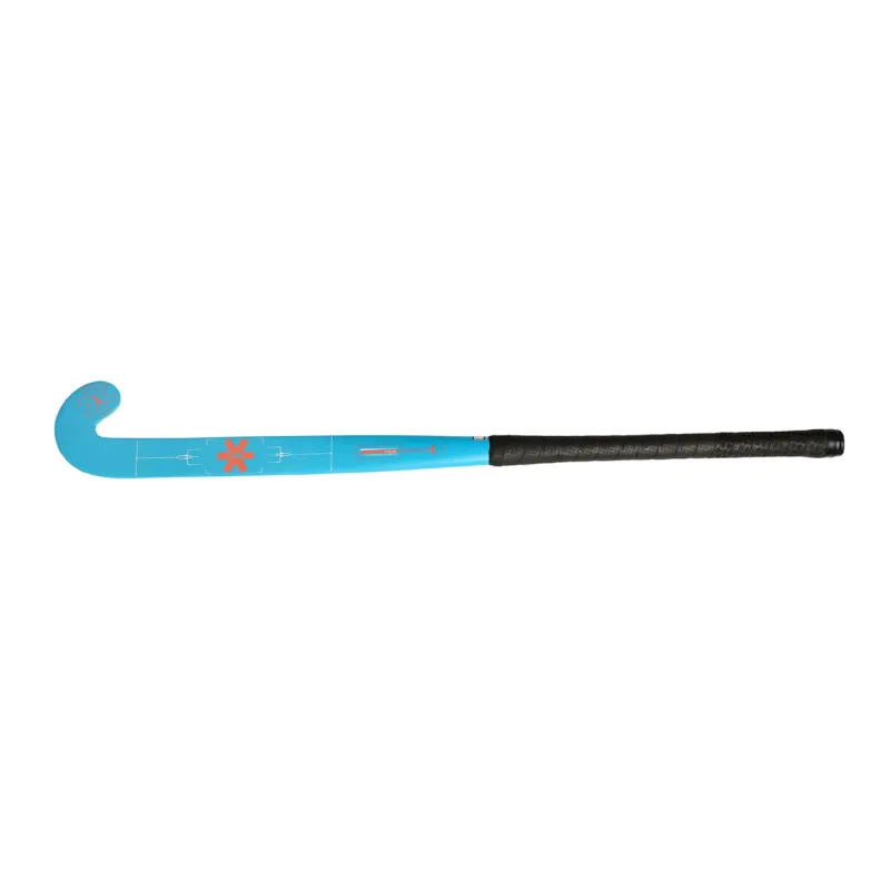 Osaka Indoor Vision 10 Low Bow Hockey Stick - Blue/Orange (2023) - Image 5