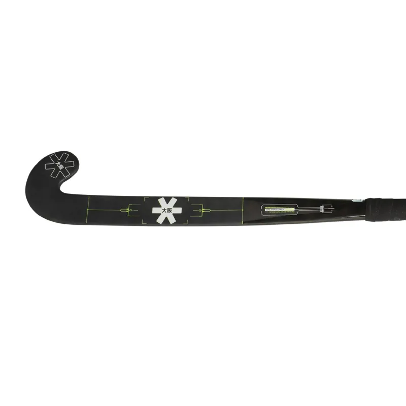 Osaka Pro Tour Ltd Low Bow Hockey Stick - Grey/Lime (2023) - Image 3