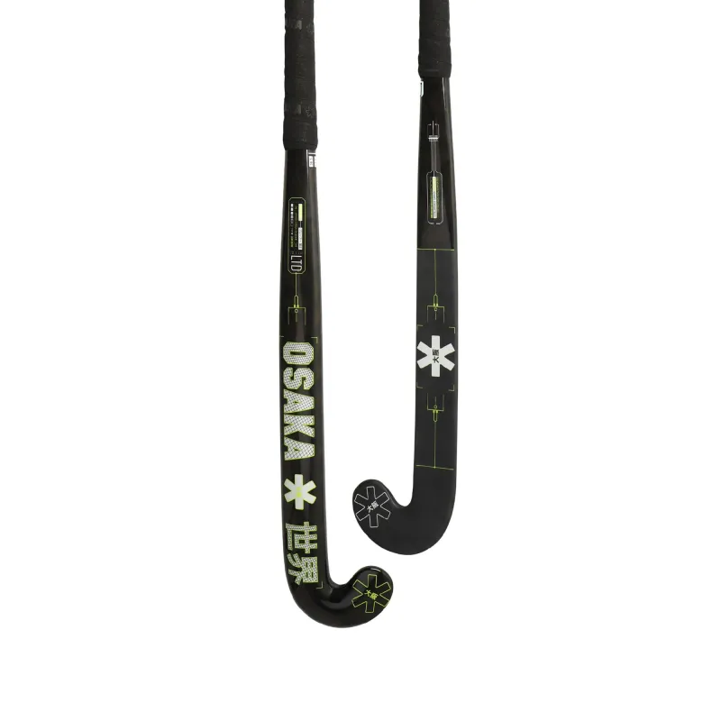 Osaka Pro Tour Ltd Low Bow Hockey Stick - Grey/Lime (2023)