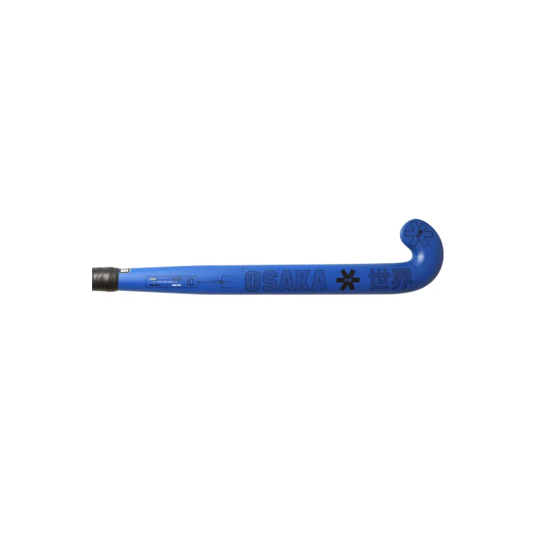 Osaka Vision 10 Grow Bow Hockey Stick - Neon Blue (2022/23) - Image 2