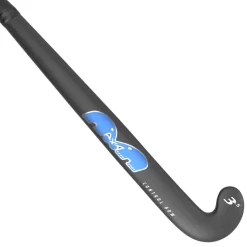 TK 3.5 Indoor Control Bow Hockey Stick - Black/Blue (2023/24)