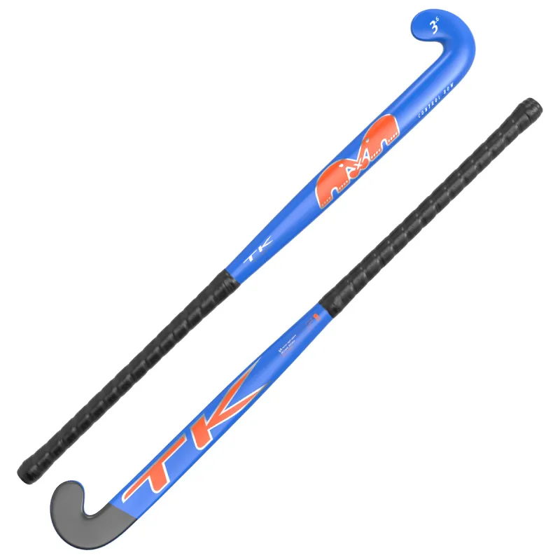 TK 3.6 Control Bow Hockey Stick - Blue/Orange (2023/24) - Image 2